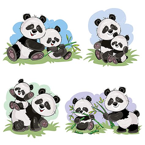 Giant Panda Cuteness Bear Clip Art Cartoon Panda Baby