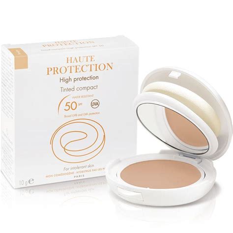 Avene High Protection Tinted Compact SPF 50 - Beige (0.35 oz.) – Davie Dermatology