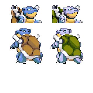 Shiny Blastoise Sprite