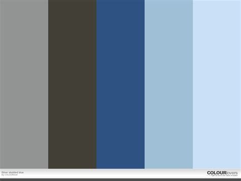 color palette Silver studded blue | Color Palettes | Pinterest