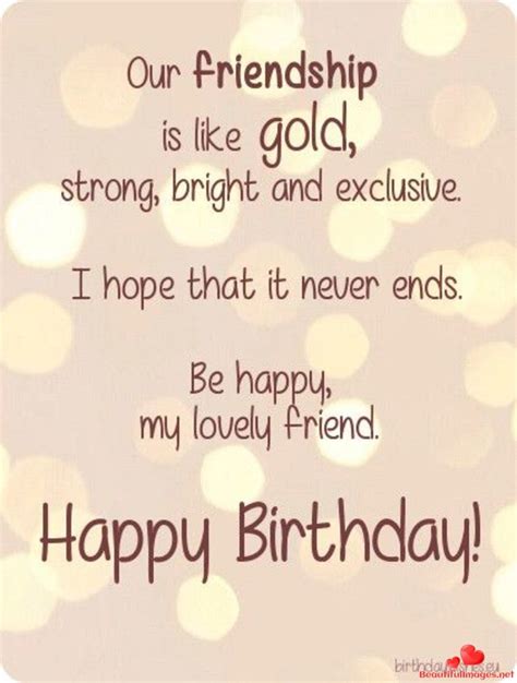 Happy Birthday Quotes For Best Friend In English - ShortQuotes.cc