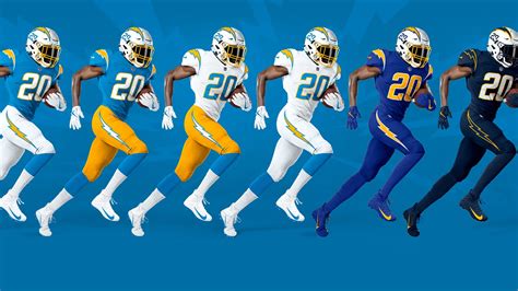 Los Angeles Chargers new uniforms: Jerseys, fresh look unveiled