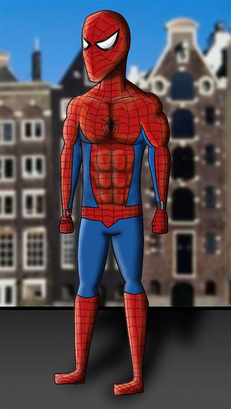 Spider-Man Ps4: Classic Suit Fan-Art by CaptainThinker on Newgrounds