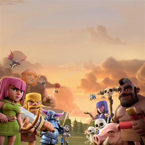 1920x1920 clash of clans new wallpapers full hd | Clash royale ...