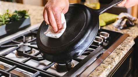 Safely Clean Your Cast-Iron Pan With This Common Pantry Staple