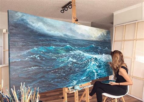 Talented Painter From Sydney Brings Ocean Onto The Canvas - AsViral