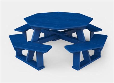 Octagon Picnic Table | American Recycled Plastic