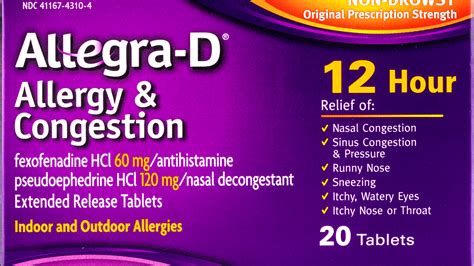 Side Effects Of Allegra D 24 Hour - Effect Choices