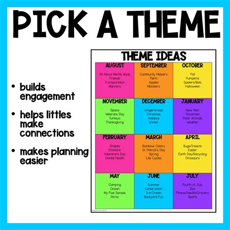 FREE PRESCHOOL PLANNING PAGES - Engaging Littles