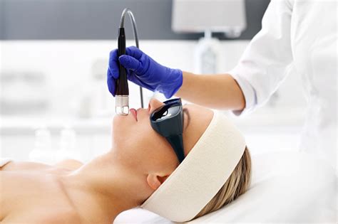 Laser Treatment For The Face Stock Photo - Download Image Now - iStock