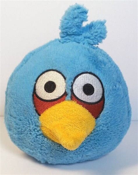 Angry Birds Plush Blue Bird Stuffed Animal | #4567843618