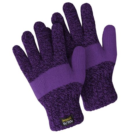 Polar Extreme - Insulated Gloves Knit Winter Gloves Thermal Insulation ...