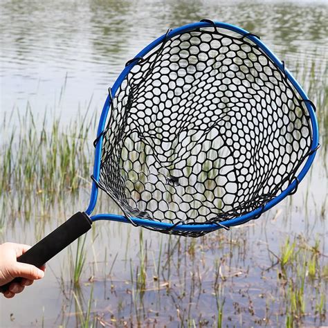 Trout Clear Rubber Net Wooden Fly Fishing Landing Net - Buy Landing Net,Fly Fishing Net,Wooden ...