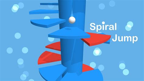 Spiral Jump - Spiral Jumping Ball Game Play - YouTube