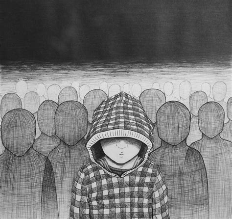 Alone in a crowd by Zubaidit on DeviantArt