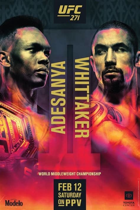 Where to stream UFC 271: Adesanya vs. Whittaker 2 (2022) online? Comparing 50+ Streaming Services