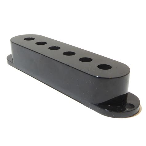 Stratocaster single coil Pickup cover 50mm or 52mm in black and white 13.5mm high