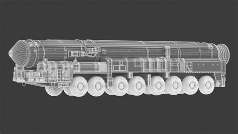 RS-28 Sarmat 3D Model by frezzy