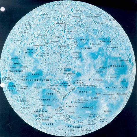 Detailed Map Of Moon