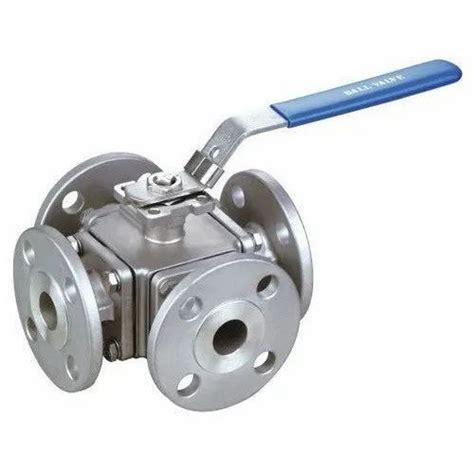 WCB Four Way Ball Valve, Flanged End, Rs 500/piece Sasthan Engineers | ID: 11832334673