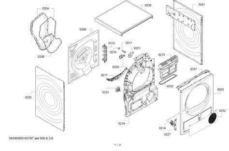 How to Repair | Bosch Condenser Tumble Dryer WTW85490GB 2.6 diagram ...