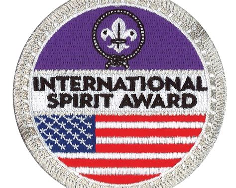 How to earn Scouting's International Spirit Award