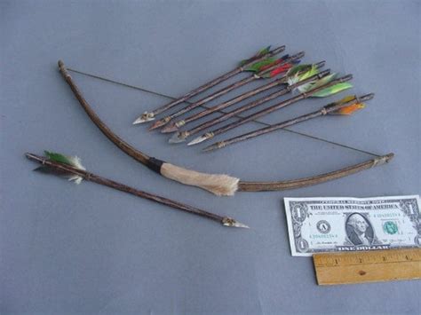 Primitive Bow and Arrow Set