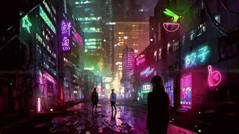 𝕊𝕋ℝ𝔼𝔼𝕋 𝕂𝕀𝔻 🌃 [Cyberpunk 2077 Lofi Hip Hop/Jazzhop/Chillhop Mix] Chill ...