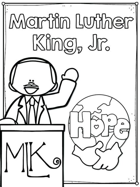 Free Mlk Coloring Pages at GetDrawings | Free download