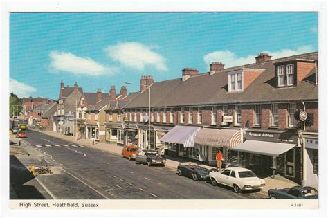 High Street Heathfield Postcard East Sussex on eBid United Kingdom ...