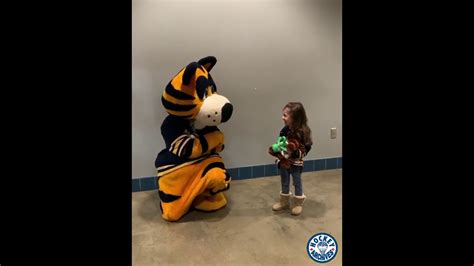 Buffalo Sabres - mascot Sabretooth moments - March 31, 2019 - YouTube