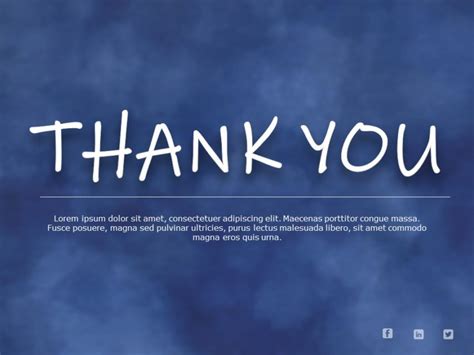 Free Thank You Slide | Thank You Templates | SlideUpLift
