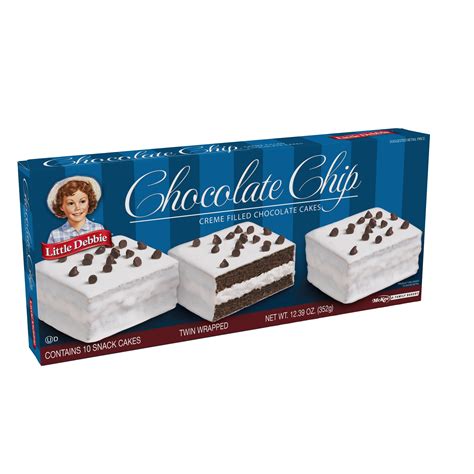 Little Debbie Chocolate Chip Cakes, 10 ct, 12.39 oz - Walmart.com ...