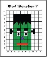 Halloween Coordinate Graphing Activities | Coordinate graphing, Halloween math activities ...