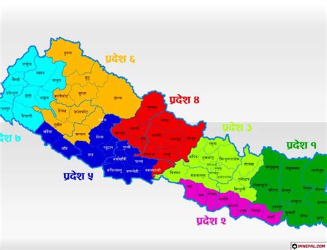Physical Map Of Nepal