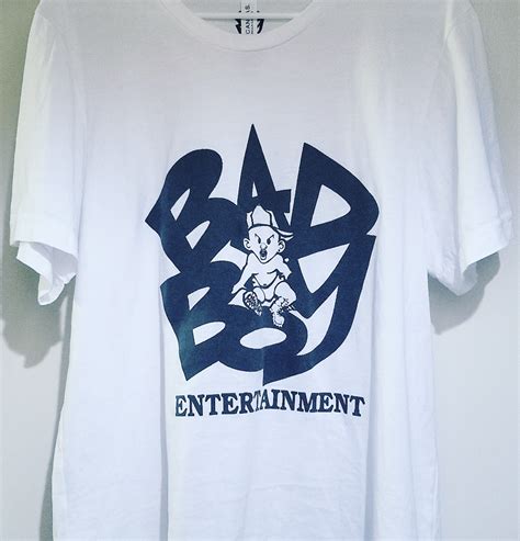 Official Bad Boy Records Logo Shirt - Large | Très Stacks