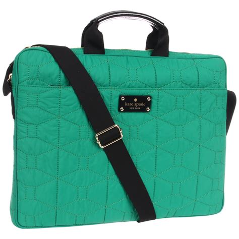 Kate Spade Quiltedchad 15 Laptop Bag in Green (emerald) | Lyst