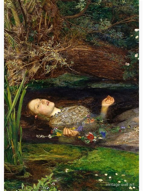 "Ophelia Painting by John Everett Millais " Spiral Notebook by fineearth | Redbubble