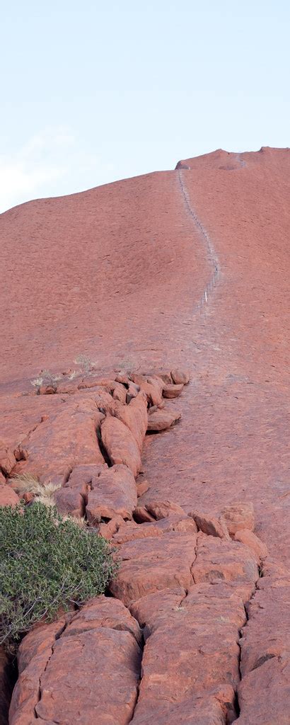 The Ayres Rock Climb | This is the trail up Ayres Rock, seen… | Flickr