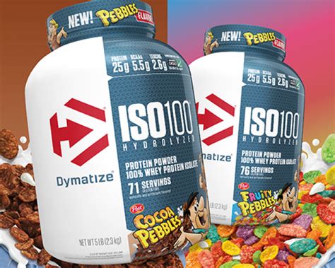 Dymatize Iso100 protein powders channel cereal flavors | Drug Store News