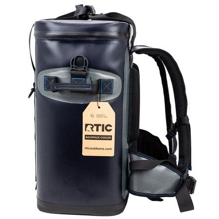 Backpack Soft Cooler, Blue / Grey, 2nd Gen | RTIC