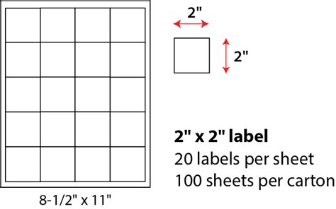 How to specify inches in word for labels - moomokasin