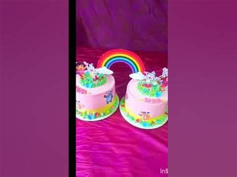 Dora bujji theme cake #trending #video #food #shortvideo #viral #viralvideo #youtubeshorts #cake ...