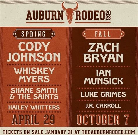 How To Find The Cheapest Auburn Rodeo Tickets + 2023 Lineup