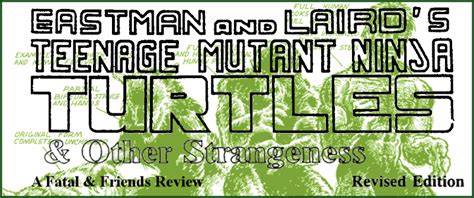 RPG Writeups — Teenage Mutant Ninja Turtles & Other Strangeness