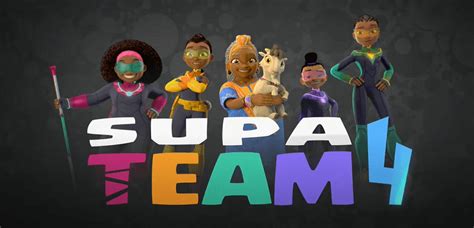 Netflix’s First African Animation Series 'Supa Team 4' is Coming - Fox Render Farm