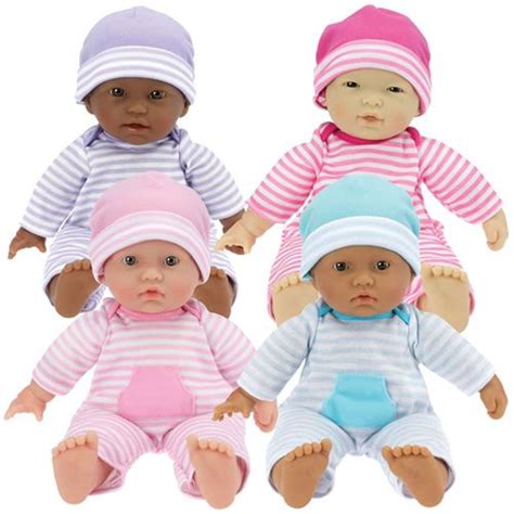 11" Soft Body Baby Dolls Baby Doll Set, Different Skin Tones, Is 11, Early Learning, Pretend ...