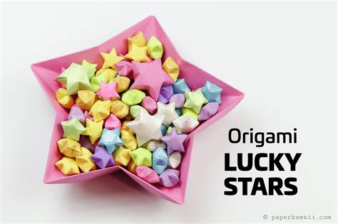 How to Make Origami Lucky Stars!