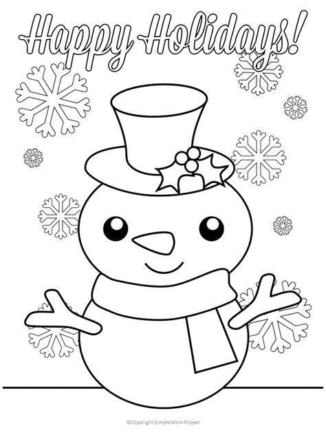 Click now to print these cute, FREE Christmas coloring pages and sheets ...