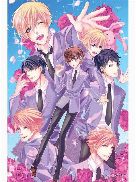 "Ouran High School Host Club Poster" Poster for Sale by MireielleART ...